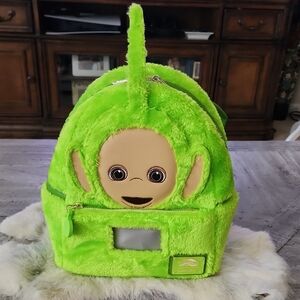 NWT Loungefly Teletubbies Dipsy Plush Light-up Mini Backpack